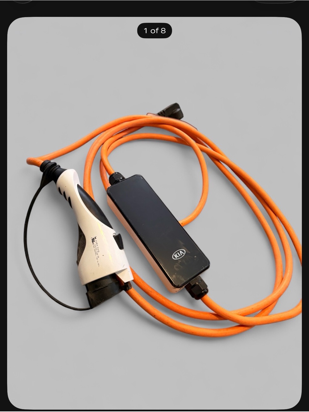 Genuine Kia OEM Level 1 EV Charger – 120V 12A – Model 91887-G5521